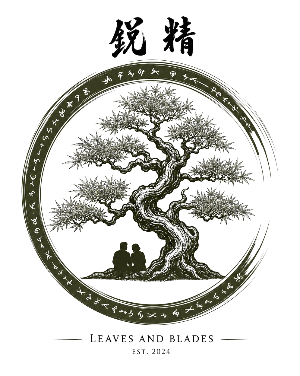 Leaves & Blades Logo